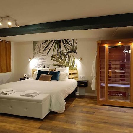 L'Etreinte, Gite De Charme Avec Jacuzzi Interieur Et Sauna Guéméné-sur-Scorff Esterno foto
