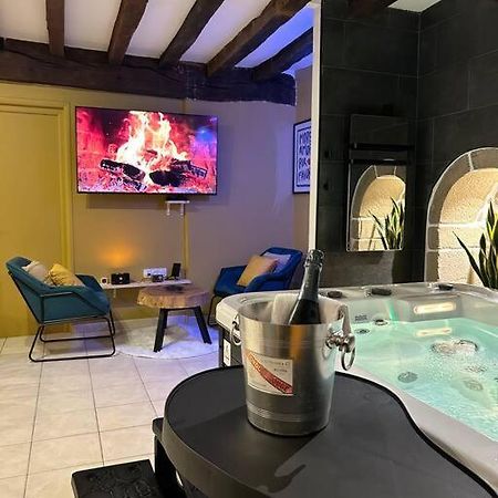 L'Etreinte, Gite De Charme Avec Jacuzzi Interieur Et Sauna Guéméné-sur-Scorff Esterno foto