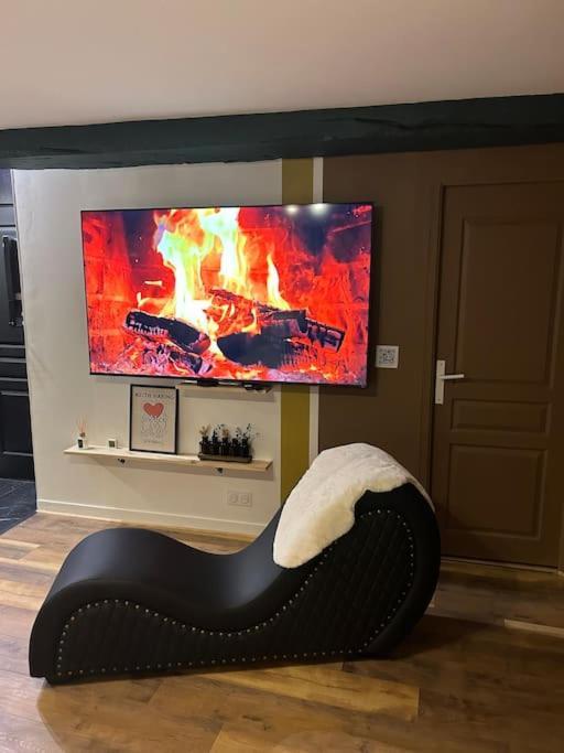 L'Etreinte, Gite De Charme Avec Jacuzzi Interieur Et Sauna Guéméné-sur-Scorff Esterno foto