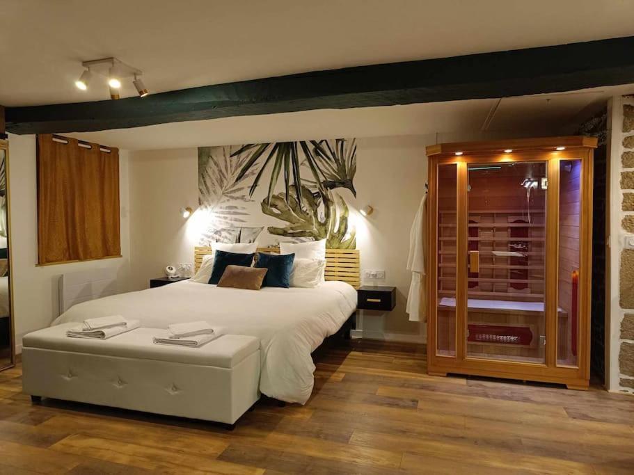 L'Etreinte, Gite De Charme Avec Jacuzzi Interieur Et Sauna Guéméné-sur-Scorff Esterno foto