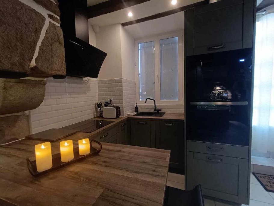 L'Etreinte, Gite De Charme Avec Jacuzzi Interieur Et Sauna Guéméné-sur-Scorff Esterno foto